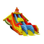 inflatable bouncer slide